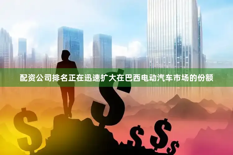 配资公司排名正在迅速扩大在巴西电动汽车市场的份额