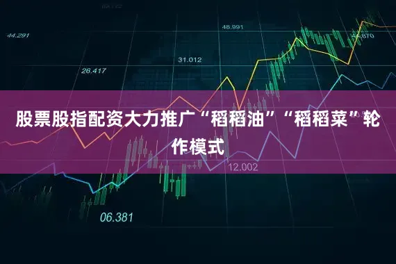 股票股指配资大力推广“稻稻油”“稻稻菜”轮作模式